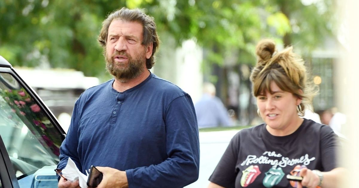 Nick Knowles looks unrecognisable as he steps out with mystery woman