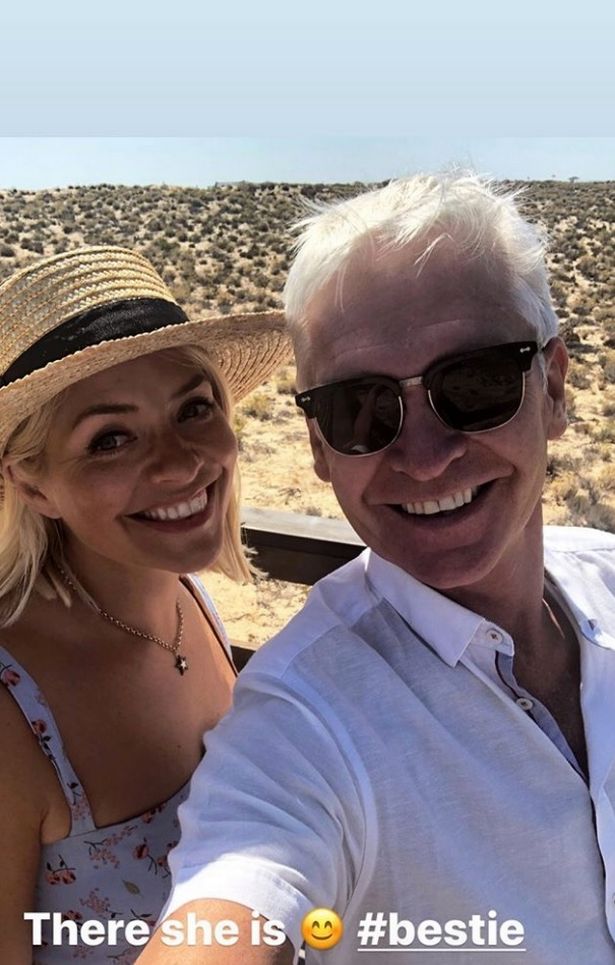 Holly and Phil even holiday together