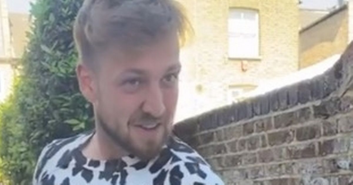 Sam Thompson wears his sister Louise’s underwear in hilarious clip after split