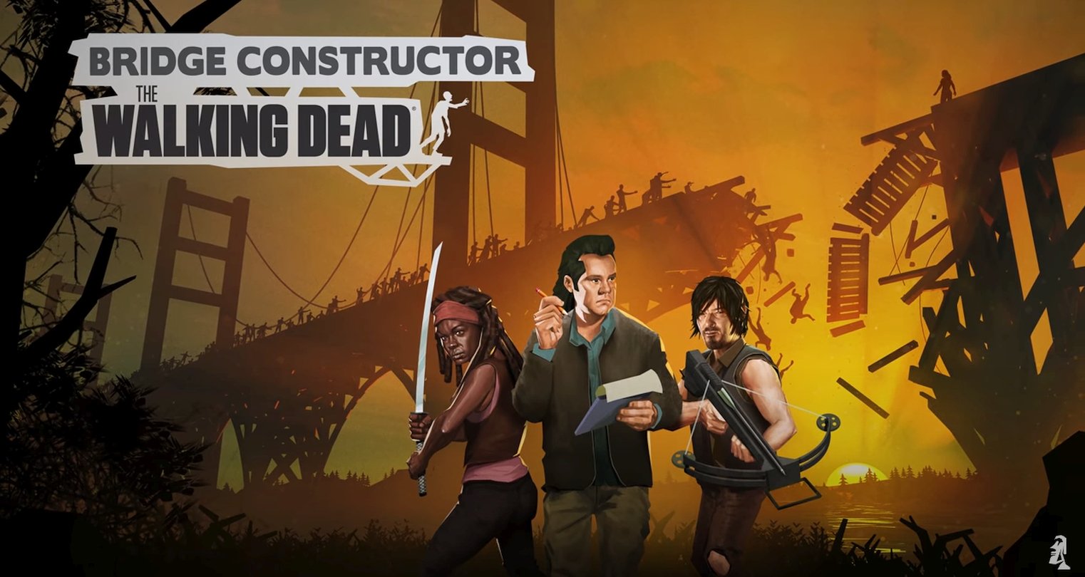 Headup Games And AMC Team Up For Bridge Constructor: The Walking Dead