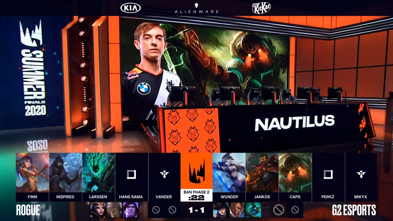 LEC – G2 Defeats Rogue For The Last Summer Finals Spot, Meets Fnatic For A Rematch