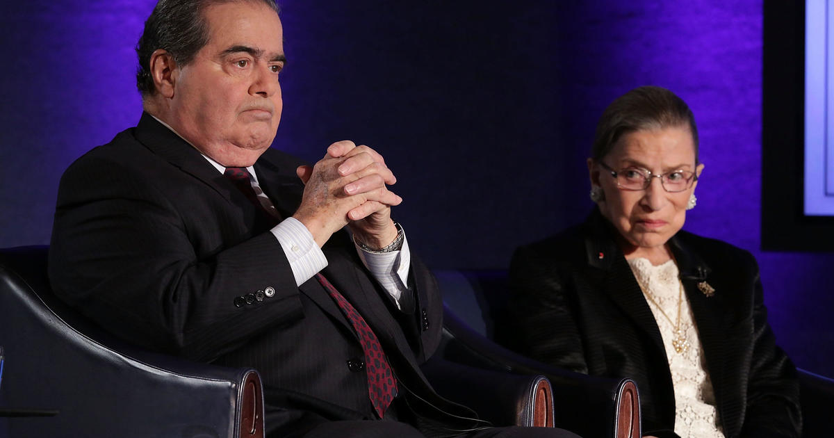 Scalia’s son on father’s “odd couple” friendship with Ginsburg