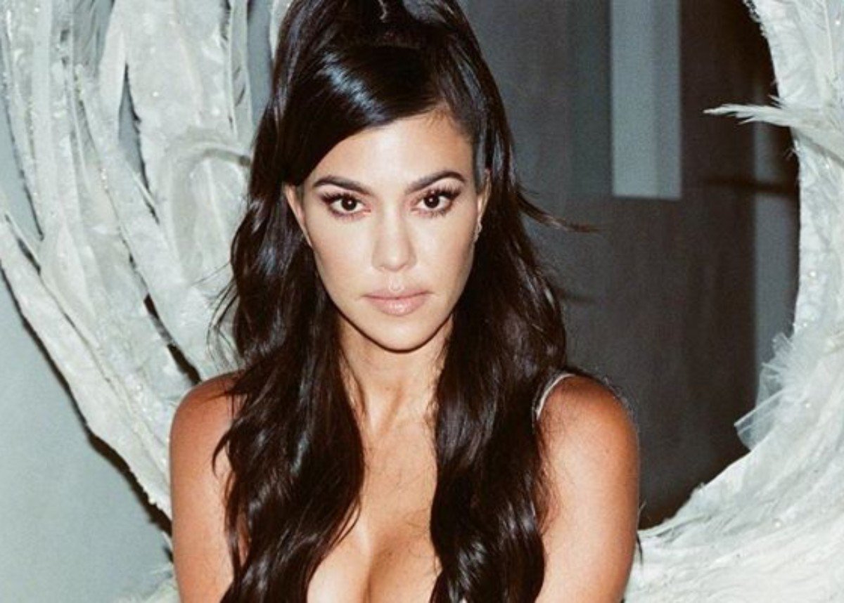 Kourtney Kardashian Puts On A Cheeky Display In Two Piece Swimsuit — See The Photos