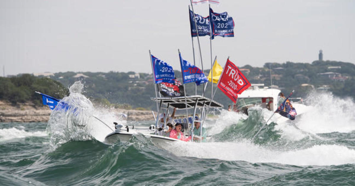 5 boats sink at Trump boat parade on Texas’ Lake Travis