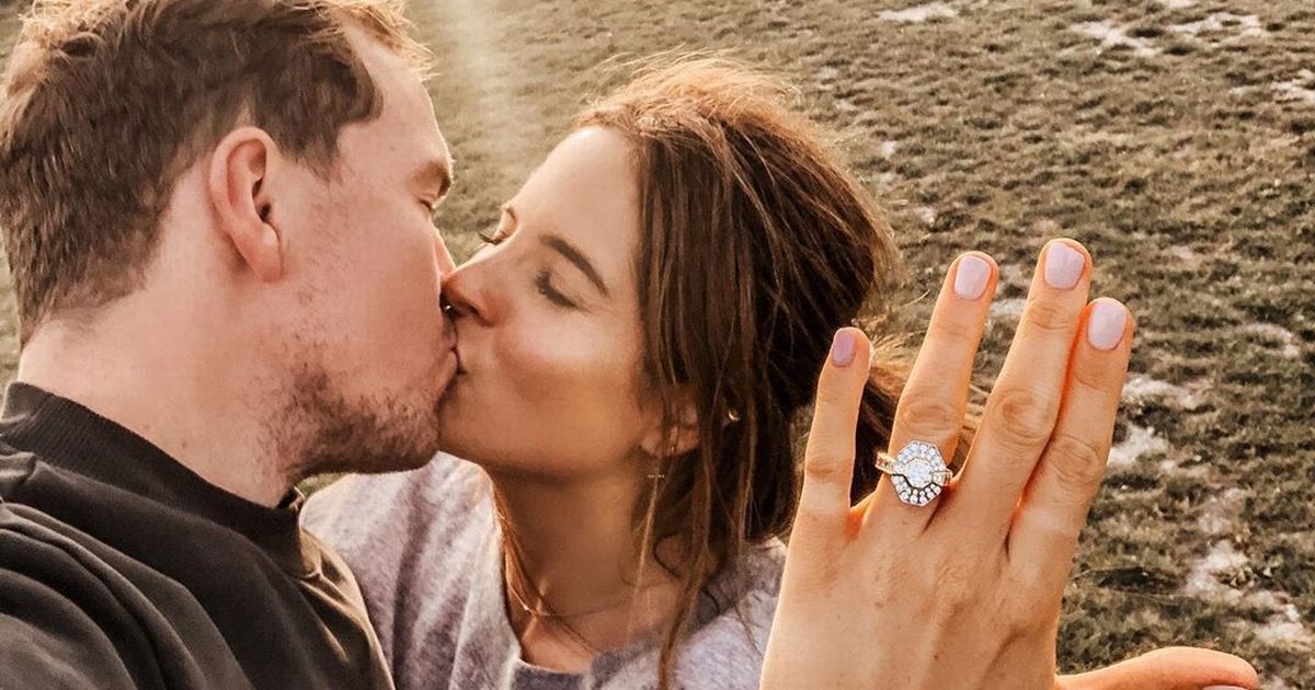 Binky Felstead engaged as beau Max pops the question with huge diamond ring