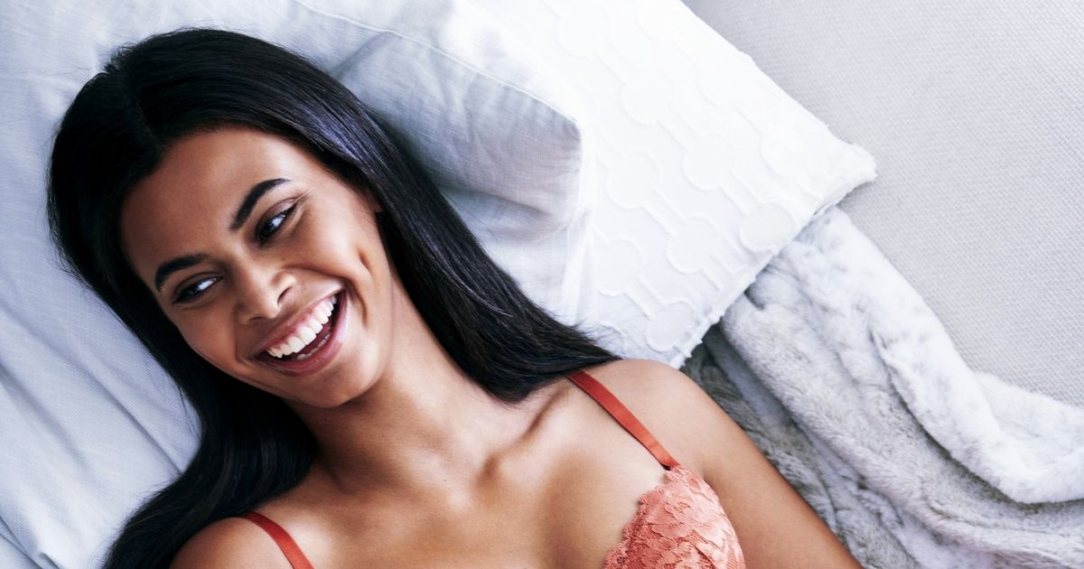 Rochelle Humes’ lookalike sisters pose in lingerie in modelling campaign