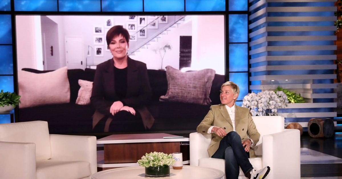 Kris Jenner ‘dodges’ Ellen’s question about Khloe and Tristan trying for baby