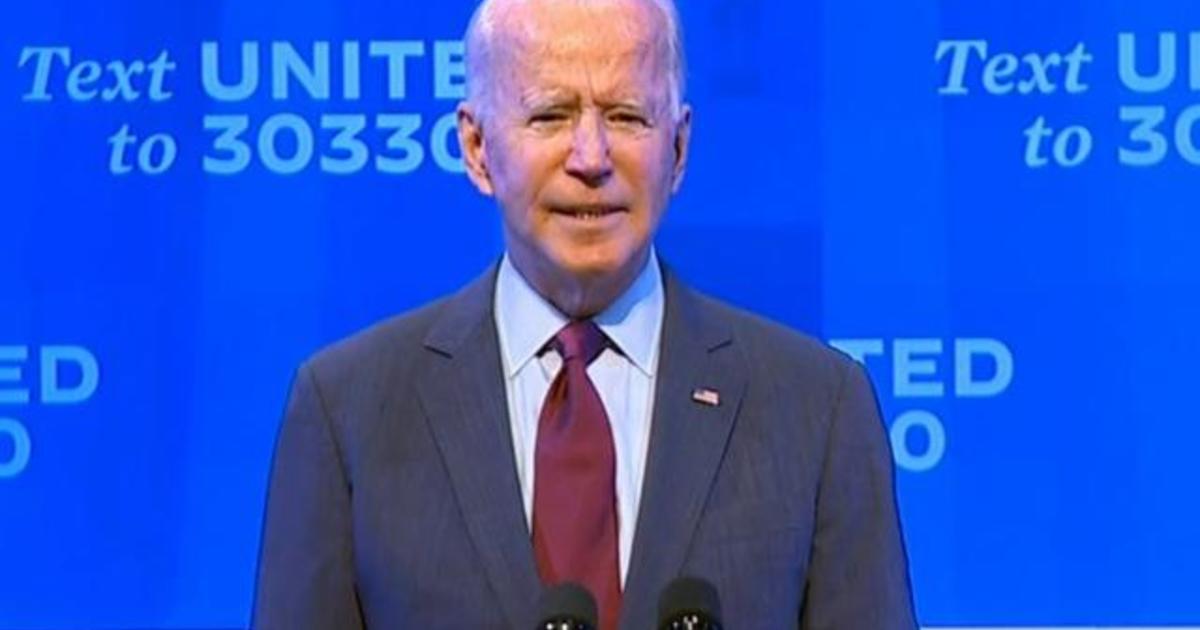 Biden says Trump trying to overturn Obamacare with court pick