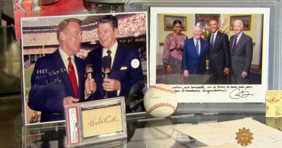 Vin Scully’s treasures of baseball