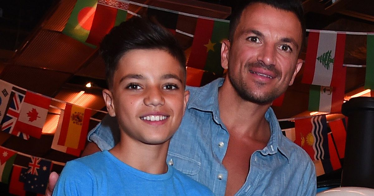 Peter Andre sets sight on Hollywood career alongside mini-me son Junior