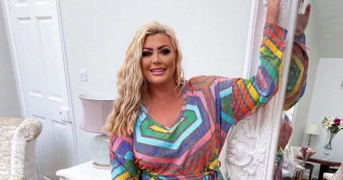 Gemma Collins stuns in rainbow jumpsuit as she shows fans her playful side