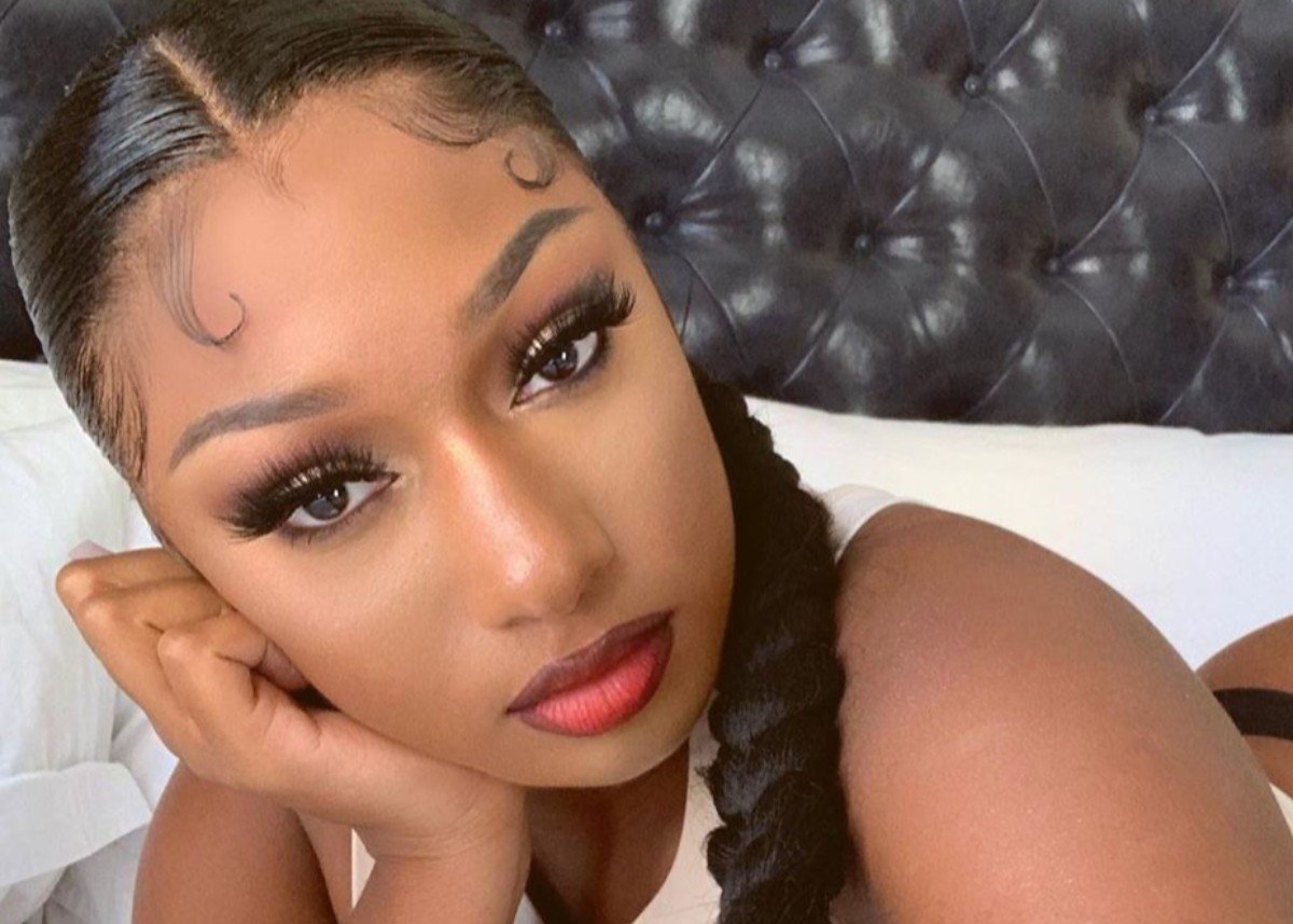 Megan Thee Stallion Flaunts Her Insane Figure In Red Two-Piece Bathing Suit — See The Photos!