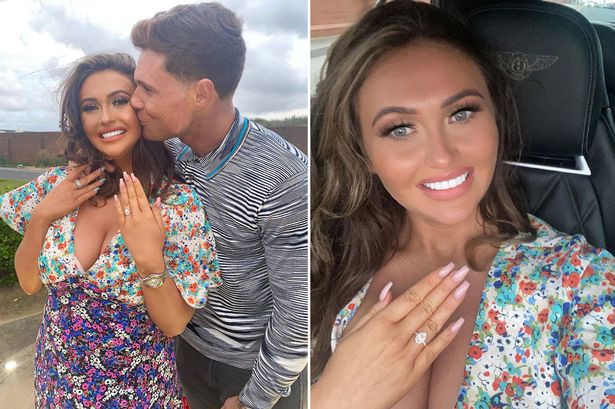 Pregnant Charlotte Dawson reveals engagement to Matt Sarsfield