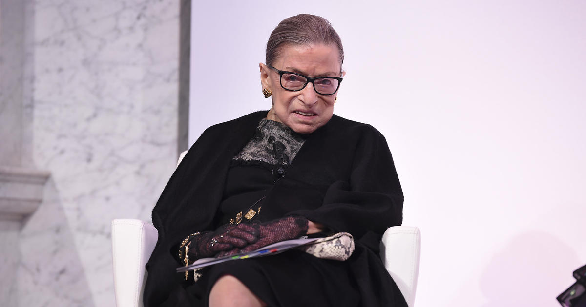 Ruth Bader Ginsburg admitted to hospital