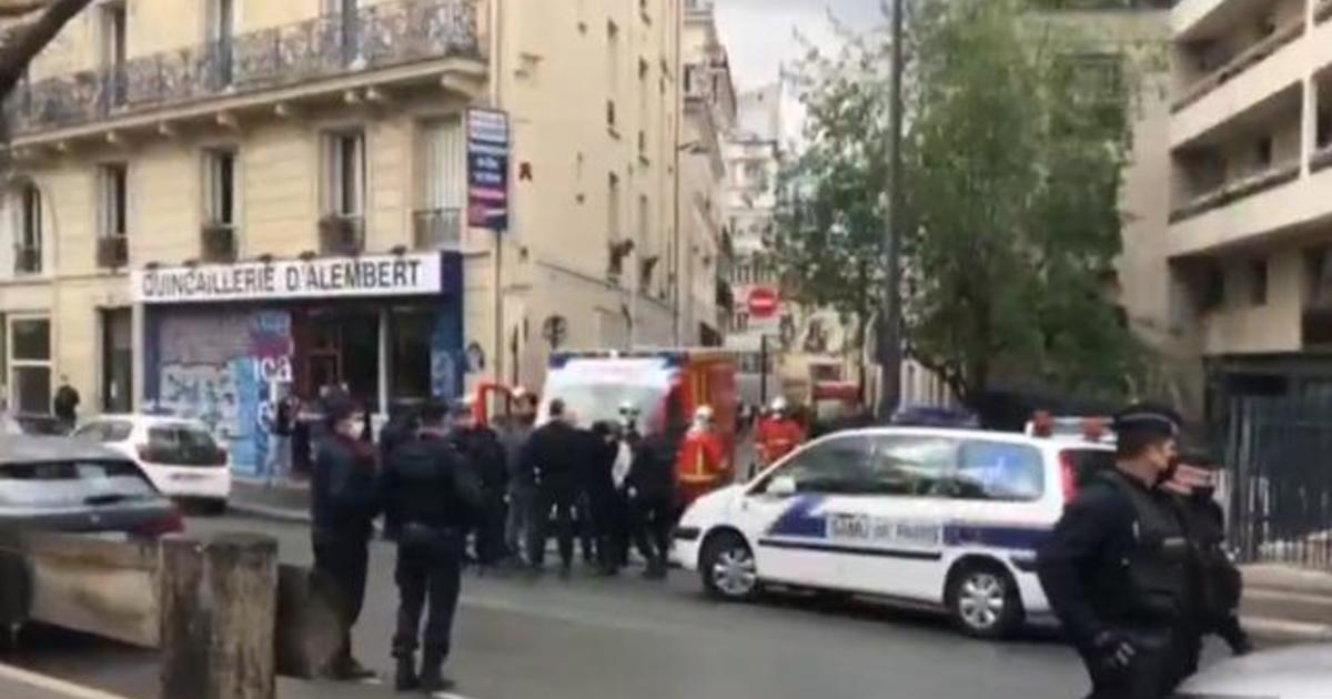 Knife attack near former Charlie Hebdo office in Paris