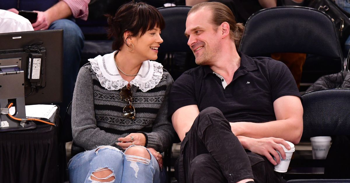 Lily Allen and David Harbour’s romance as they marry in secret Vegas wedding