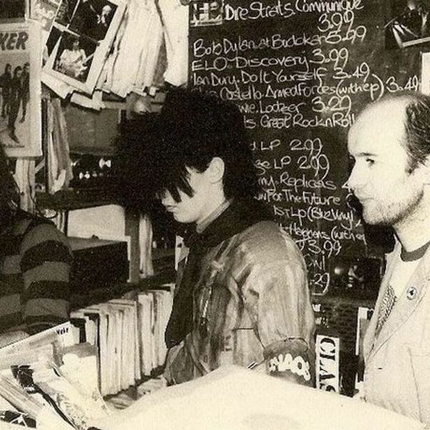 Pete Burns as a Shop Assistant