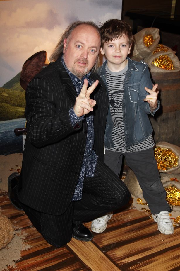 Bill Bailey and his son Dax