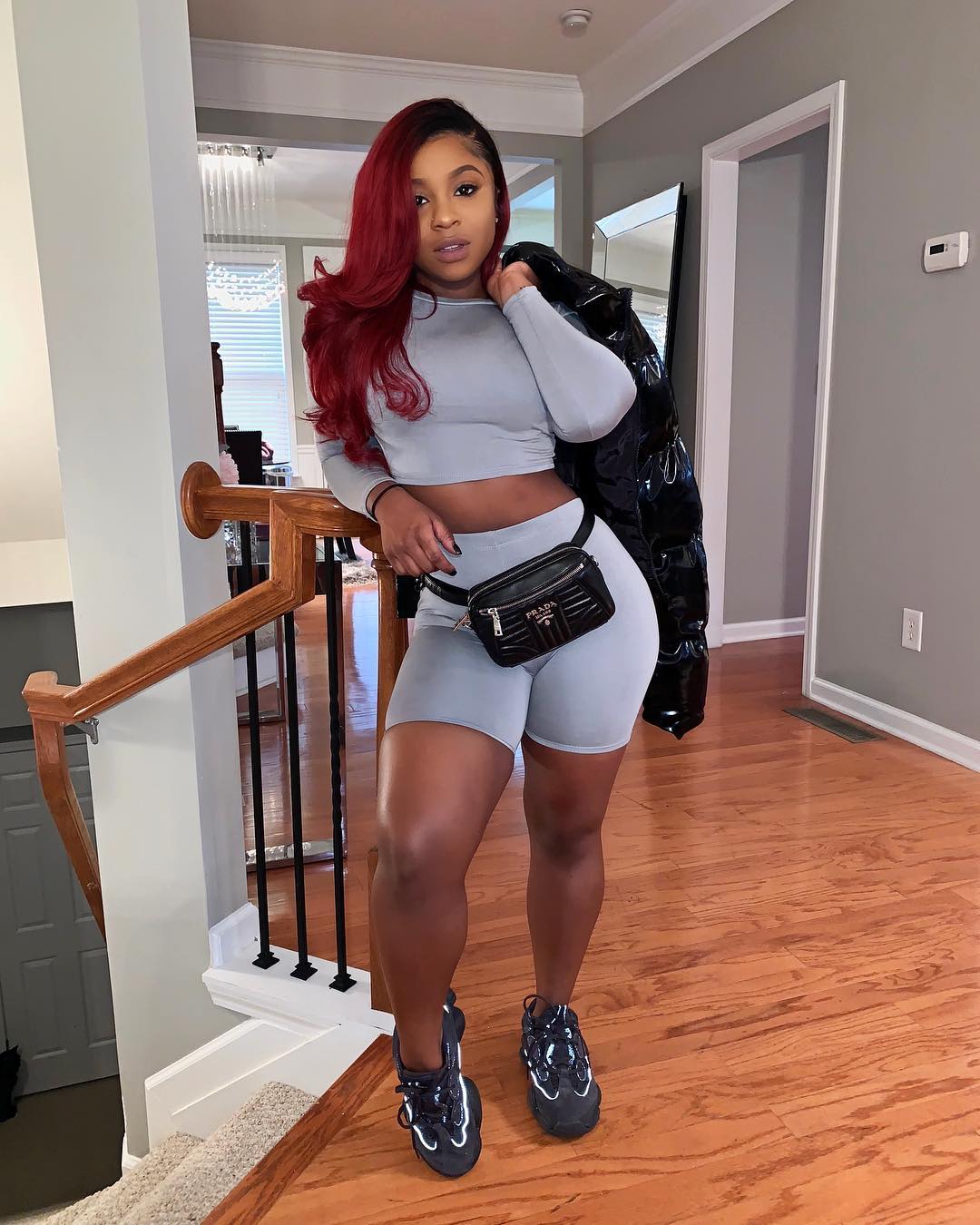 Reginae Carter Shows Off Her Toned Abs In The Latest Photo