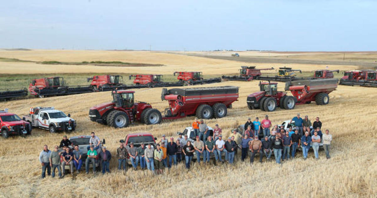 After he suffered a heart attack, 60 neighbors showed up to help a local farmer