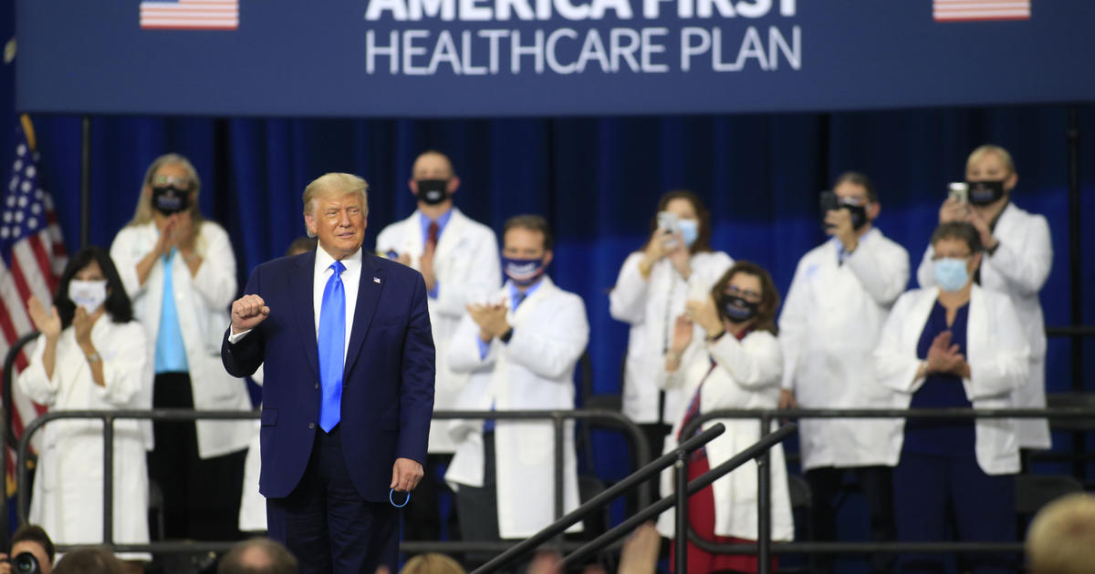 Trump lays out “vision” for health care