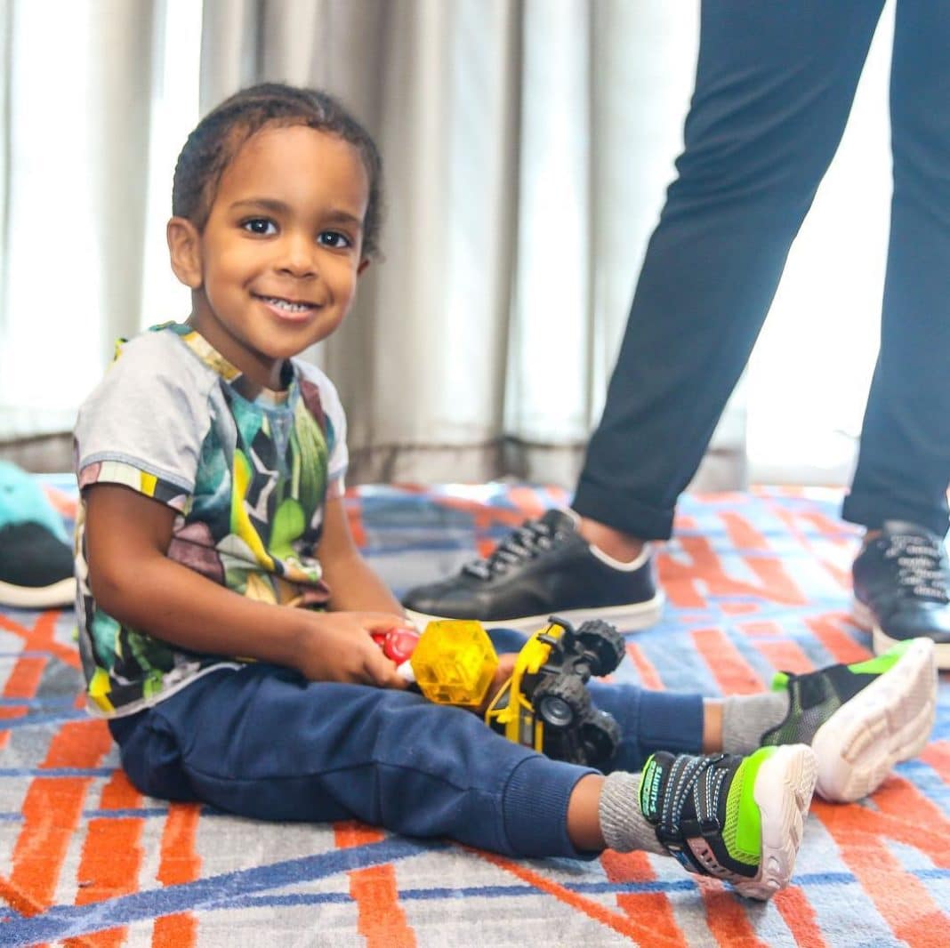 Kandi Burruss’ Husband, Todd Tucker Poses With Their Son, Ace Wells Tucker And Fans Cannot Have Enough Of The Kid