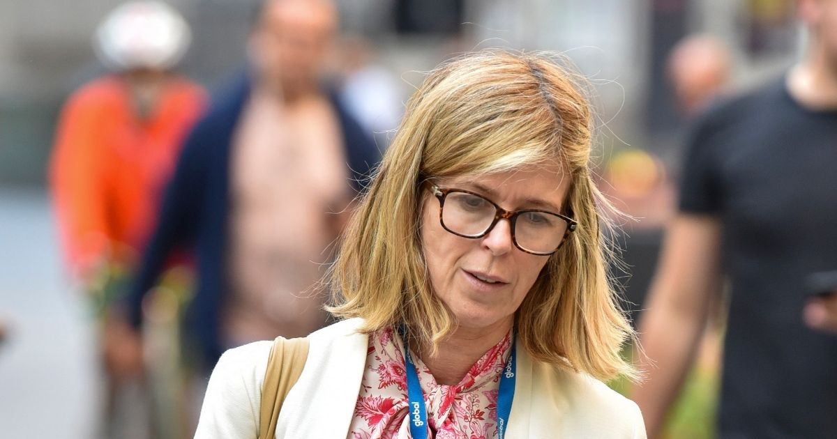 Kate Garraway appears downcast as husband Derek Draper remains in hospital