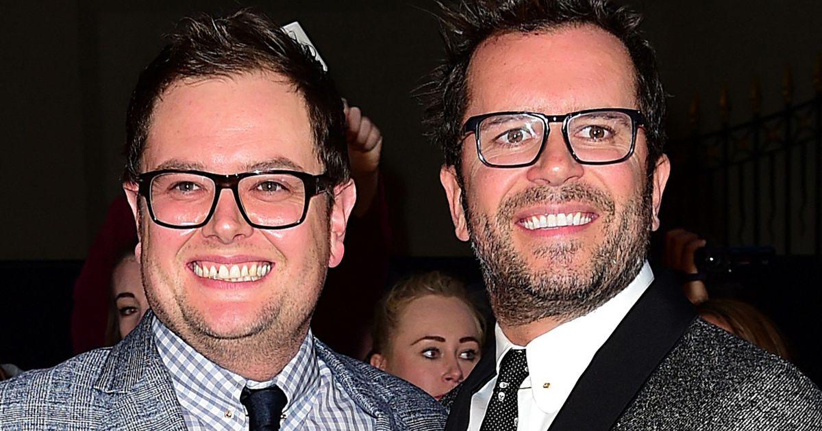 Alan Carr cringes as he shares his husband’s ‘awful’ nicknames for him