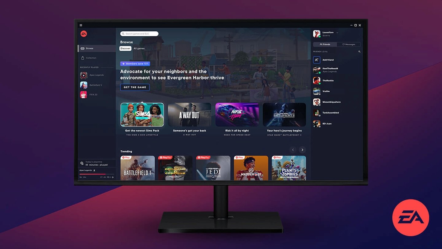 EA Desktop App Now Accepting Registrants To Try Out Origin Rebrand