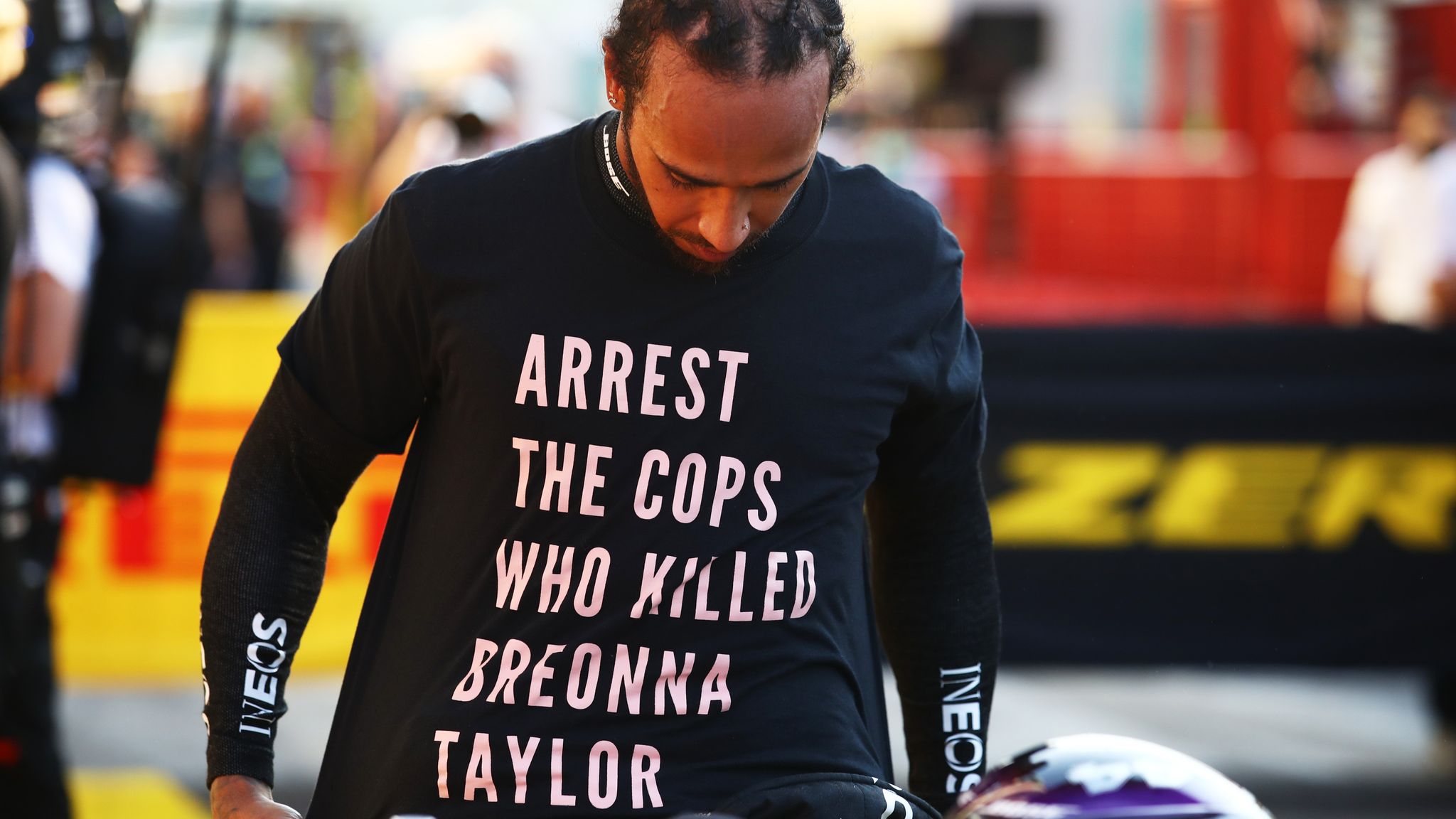 Lewis Hamilton Could Get In Trouble After Wearing A Breonna Taylor Tribute Shirt