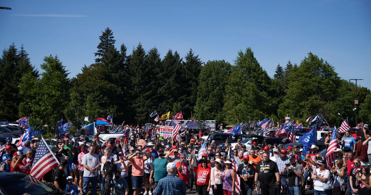 2 pro-Trump cruise rallies held in Portland