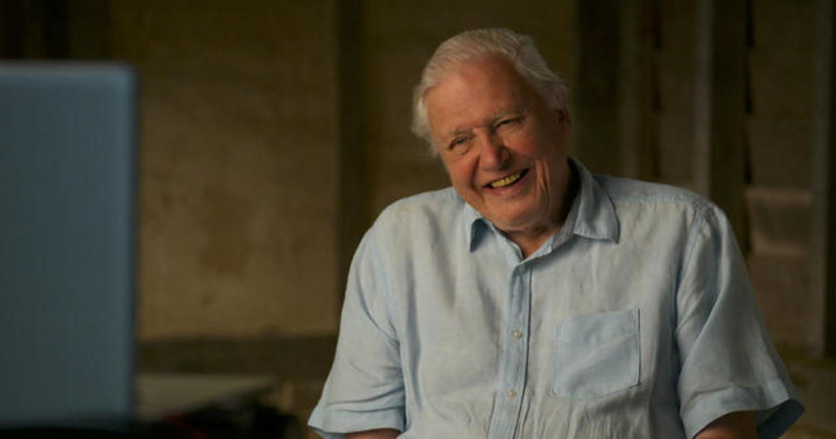 60 Seconds with Sir David Attenborough on literature, optimism and death