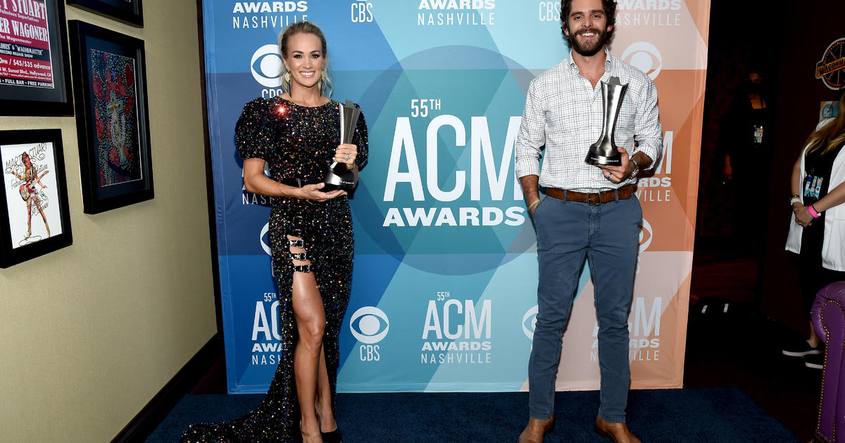 Tie for top prize at Academy of Country Music Awards — a first