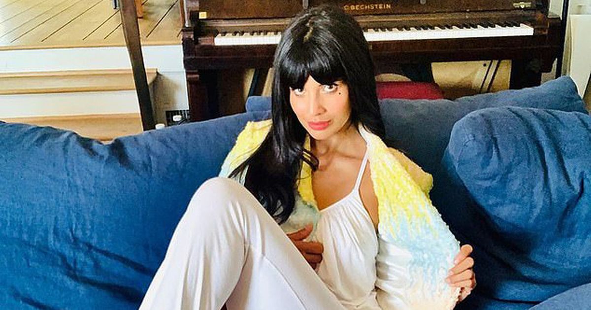 Jameela Jamil ditches red carpet look to wear PJs to virtual Emmys