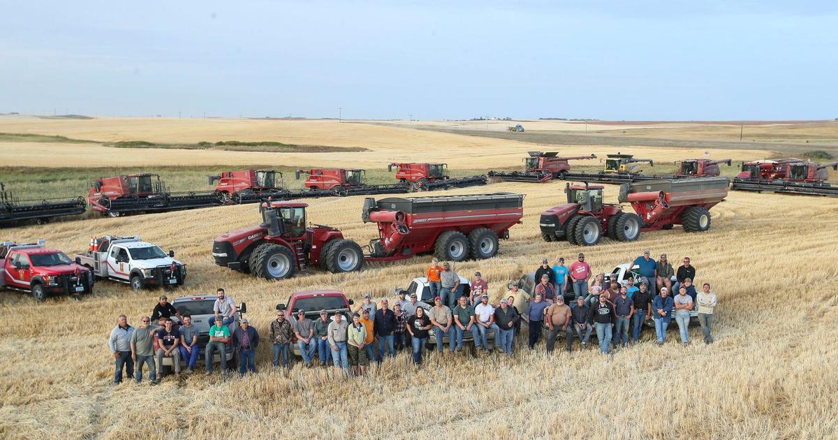 Dozens of neighbors help farmer after heart attack