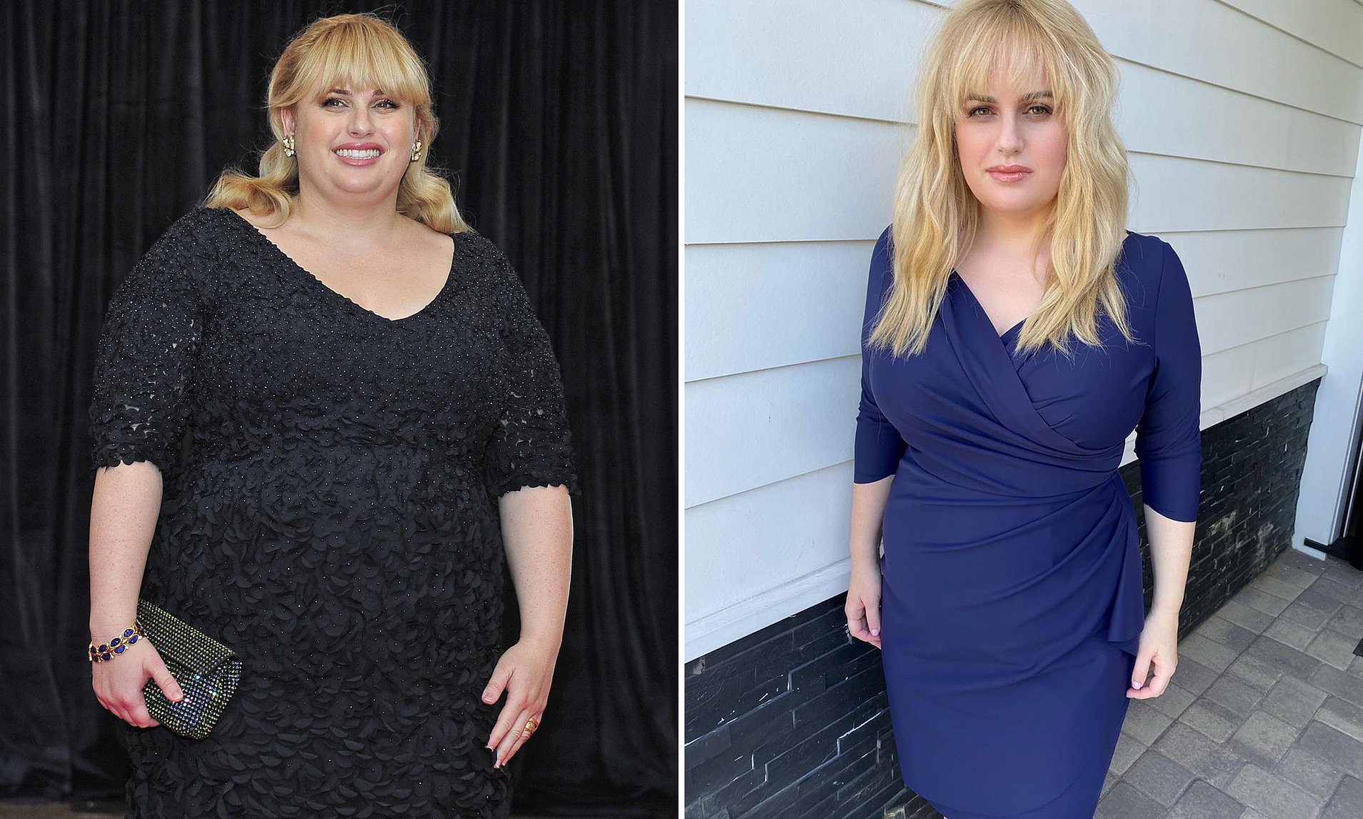 Rebel Wilson Stuns In Gorgeous Blue Dress After Losing 40 Pounds!