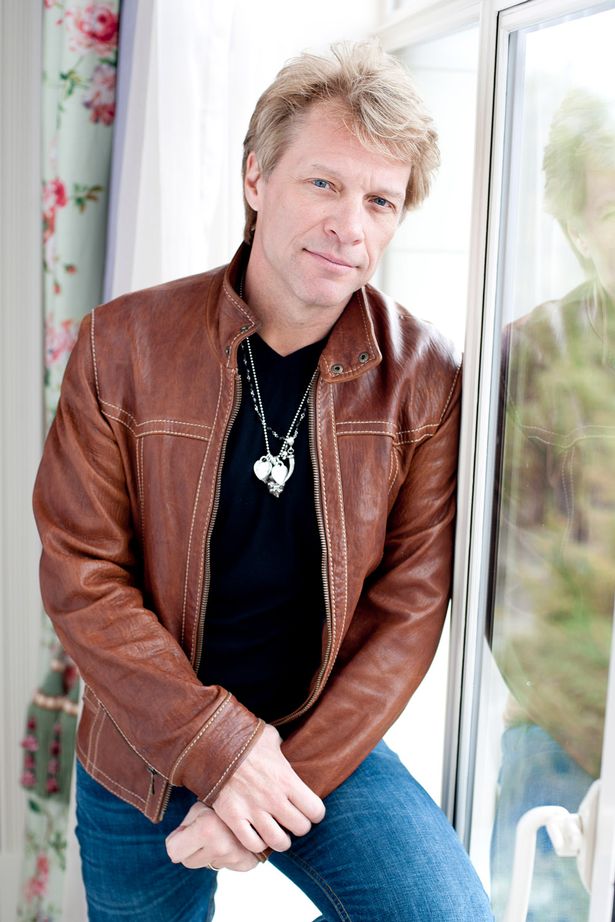 Jon Bon Jovi at The Savoy hotel