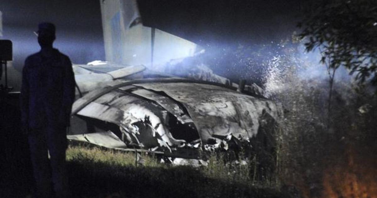 Ukraine military plane crash kills 26, with 1 survivor