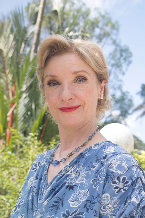 Jane Horrocks as Sylvia Blackett in The Singapore Grip