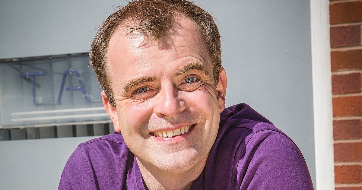 Corrie’s Simon Gregson once pooed on a helter skelter in chaotic scenes