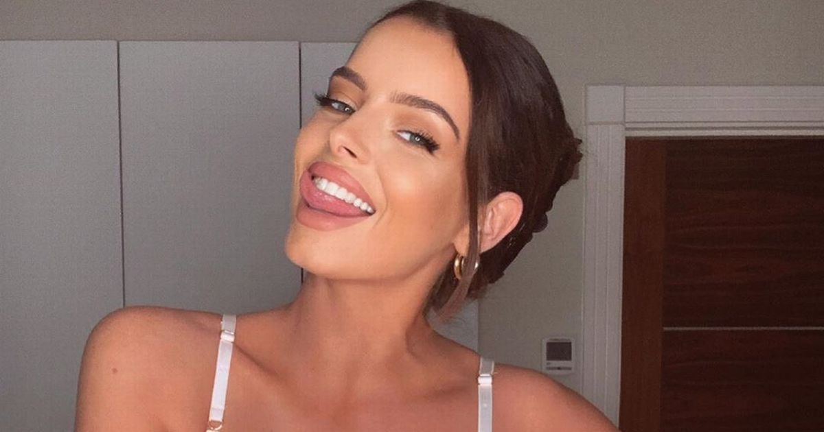 Love Island’s Maura Higgins stuns in sexy white lingerie for steamy new pictures