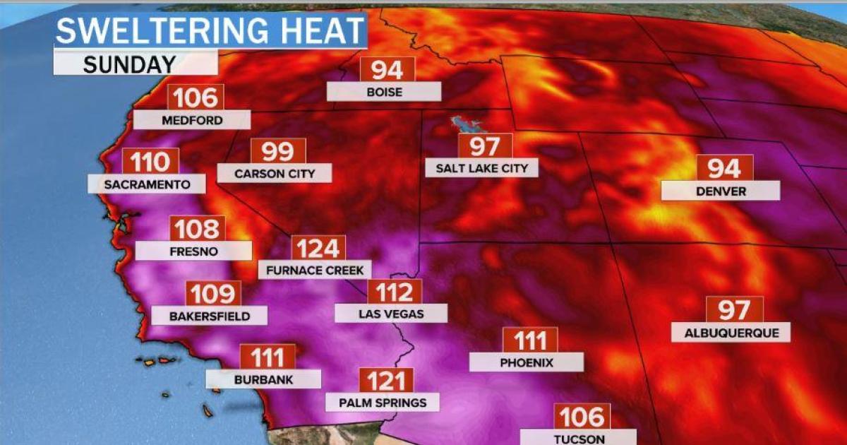 Another record-breaking heat wave is building in the West