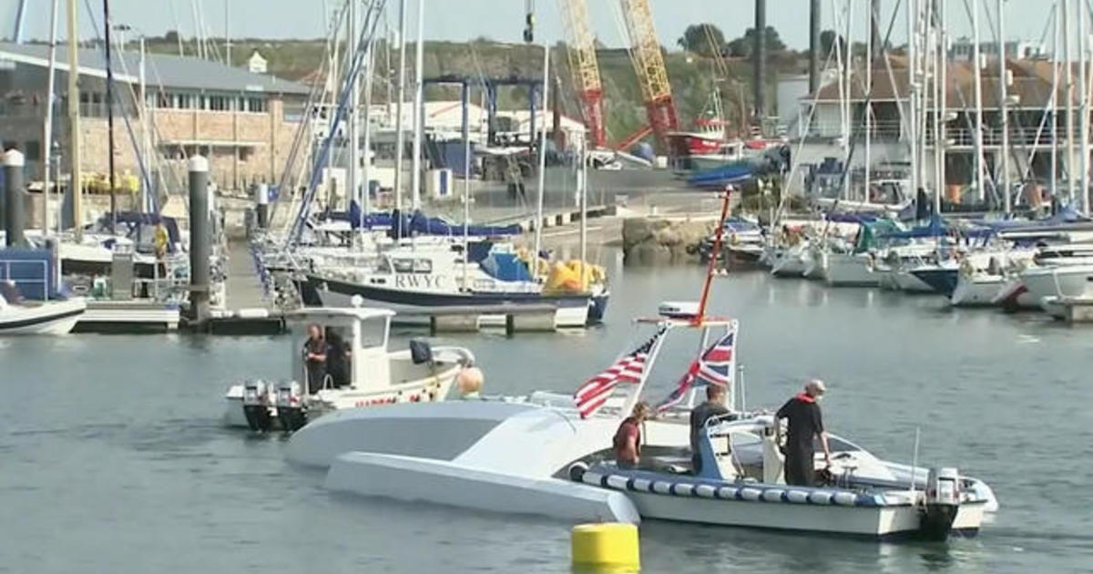 New high-tech ship departs Plymouth harbor on 400th Mayflower anniversary