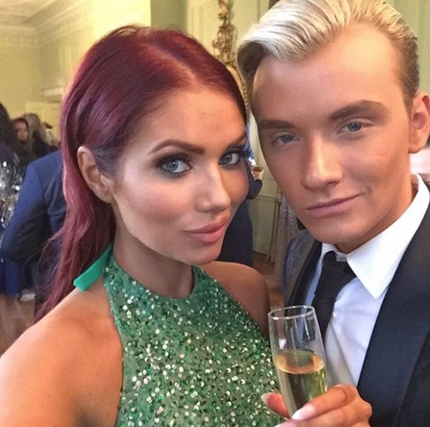 Amy Childs and Harry Derbidge on Instagram