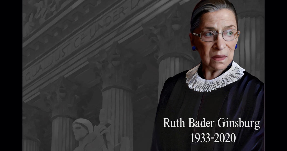 60 Minutes remembers Ruth Bader Ginsburg