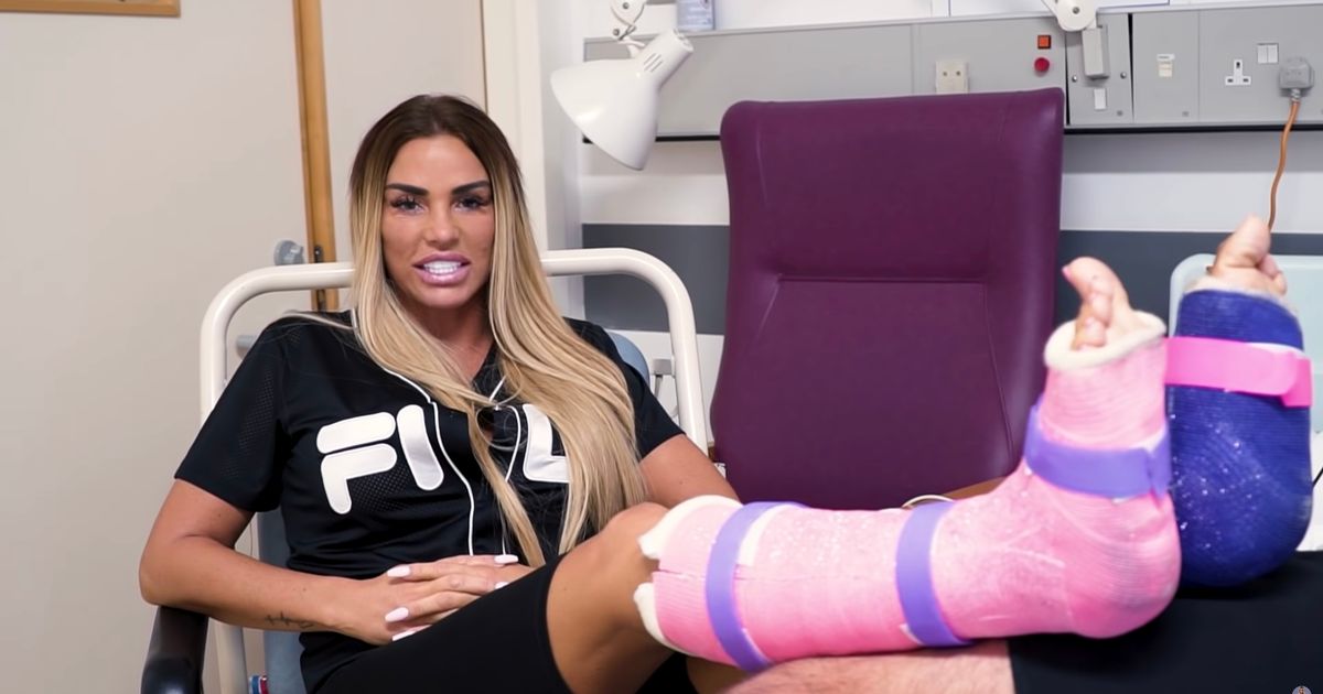 Katie Price told she’s lucky she didn’t end up dead or paralysed in 25ft fall