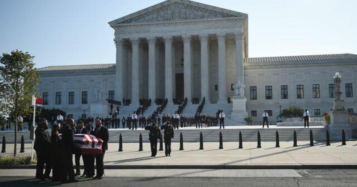 Partisan fight escalates to fill Justice Ginsburg’s Supreme Court seat as she lies in repose