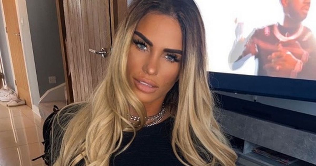 Katie Price puts boyfriend on her lap to zoom around KFC on mobility scooter