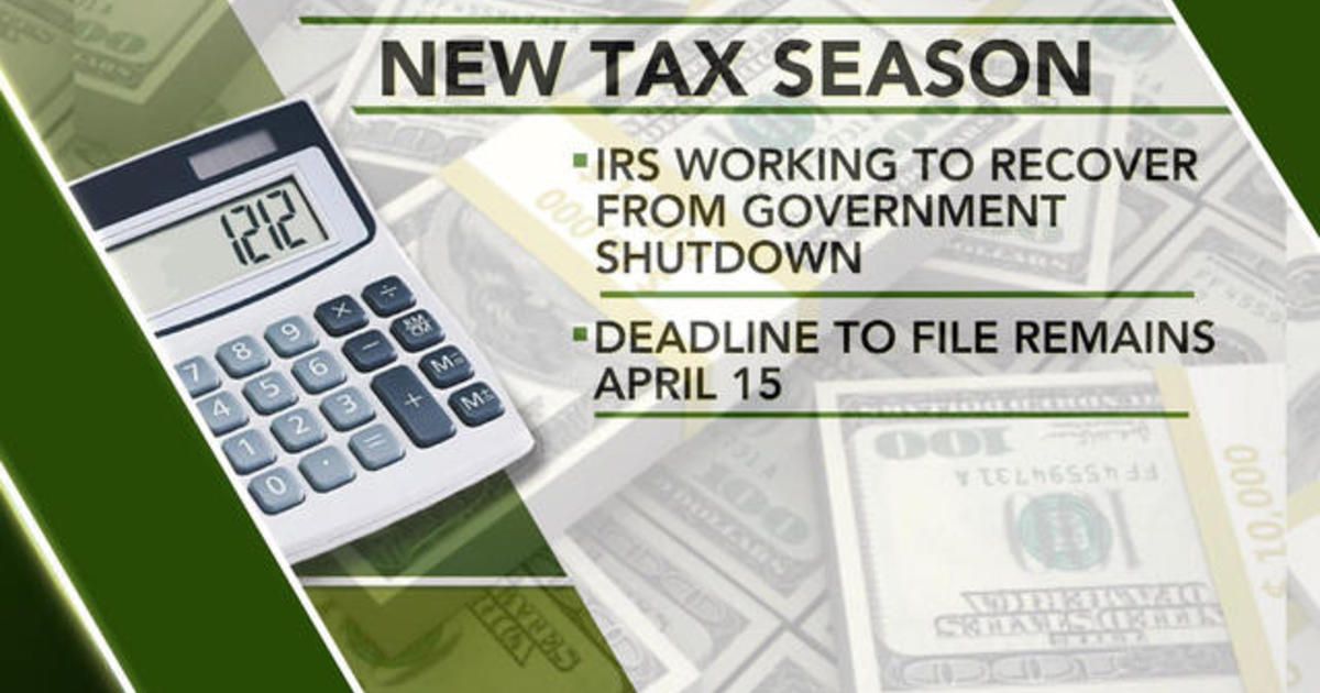 Tax season begins after government shutdown delay