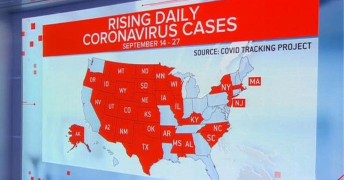 Coronavirus cases rising in 29 states as global death toll nears 1 million